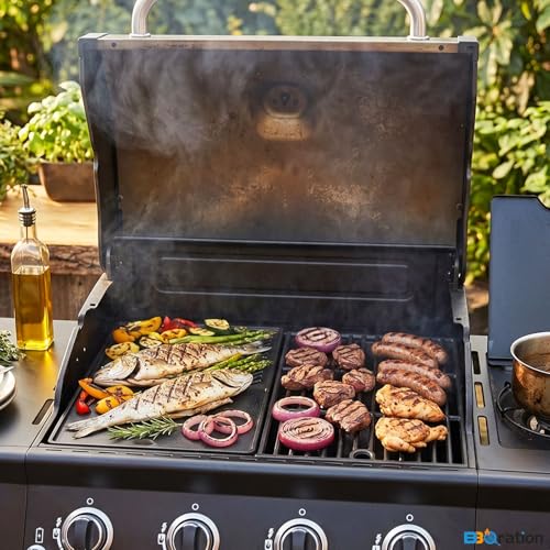 Image of 17 inch Griddle and Cooking Grate Kits for Nexgrill 4 Burner 720-0925