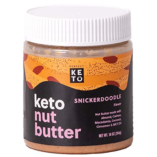 Perfect Keto Nut Butter Snack: Support Weight Management on Ketogenic Diet. Ketosis Superfood Raw Nuts|Cashew Macadamia Coconut Vanilla Sea Salt