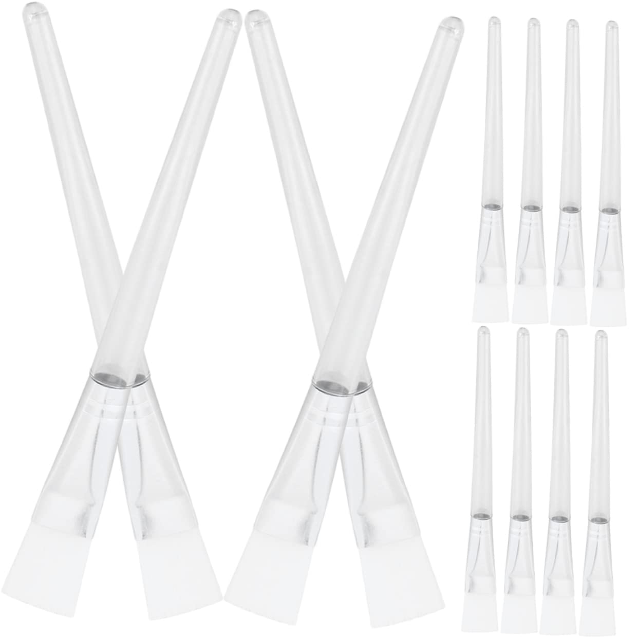 MUSISALY Nylon Bristle Mask Brush Professional Mask Applicators for Women 24pcs Beauty Tools