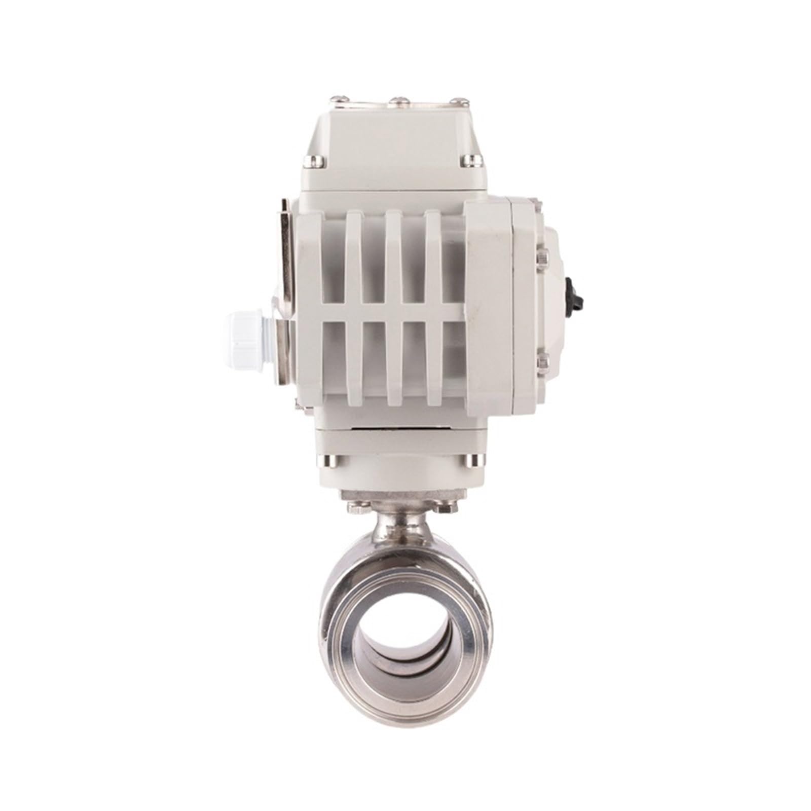 Vanne motorisée 24V 51mm inox évite les blocages sur circuits sanitaires