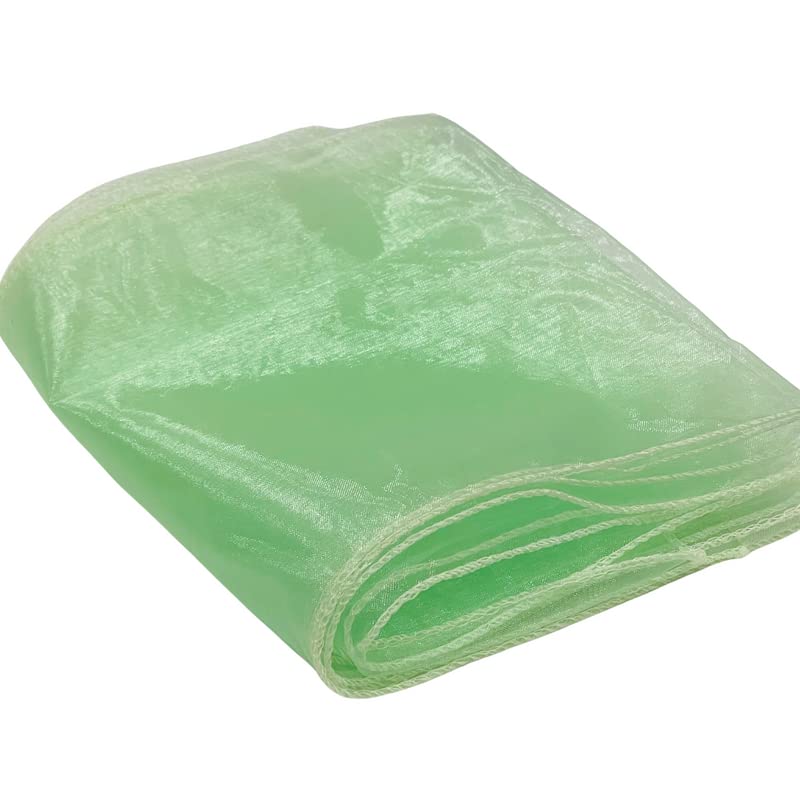 Elegant Event Essentials Juego de 100 Bandas de Organza para Silla, Funda más Amplia para de Boda, cumpleaños, Banquetes y Eventos de Fiesta, Funda de Silla, Lazos Transparentes, Cinta, Verde Menta