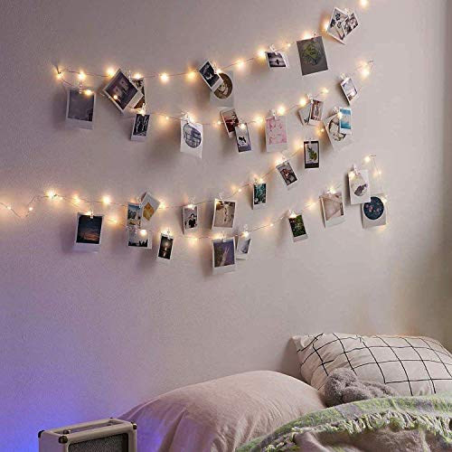 Leclstar QD01 50 Led Photo Clips String Lights thumb #4