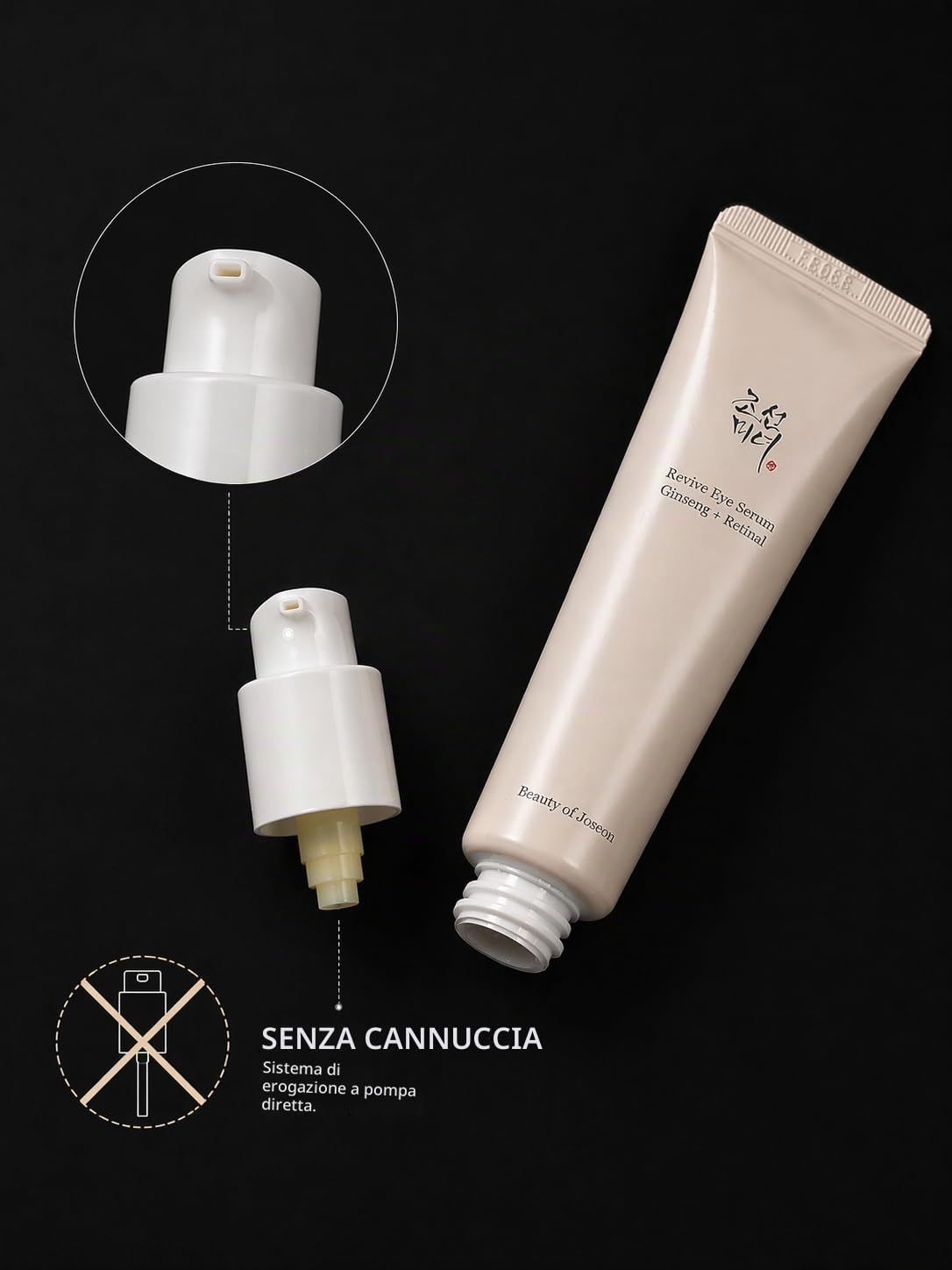 Beauty of Joseon Siero Contorno Occhi Revive Con Correzione Retinica Alla Niacinamide Per Borse Gonfie, Linee Sottili, Occhiaie E Rughe, Cura Della Pelle Coreana, 30 Ml, 1 Fl.Oz