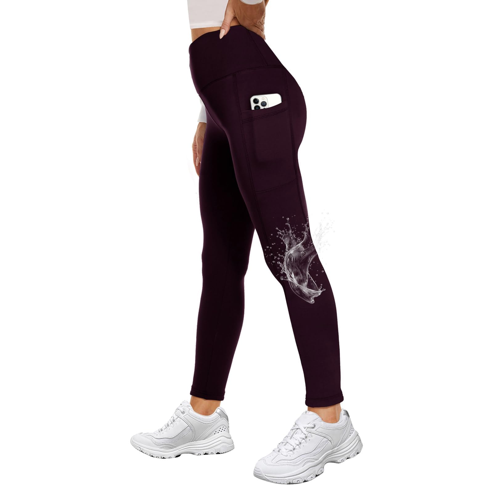 GAYHAY High Waisted Leggings with Pockets for Women - Buttery Soft Yoga Pants for Gym Workout, Athletic Running