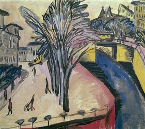 Tableau Toile Kirchner pour habiller un mur vide avec une peinture décorative de 60x90cm