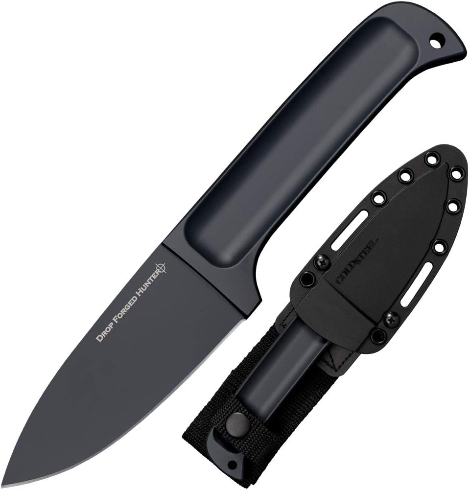 Cold Steel Drop Forged Series Fixed Blade Knife with Sheath, Hunter : Everything Else
