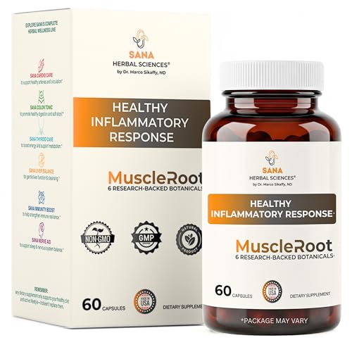 Inflammatory Balance Supplement | Muscle & Joint Support | 6 Botanicals Beyond Turmeric for Healthy...