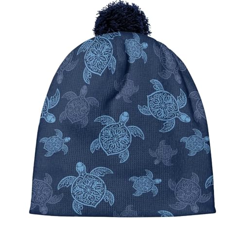 Winter Hats for Boys Beanie with Pom for Kids Ages 4-12 Warm Knit Hat2