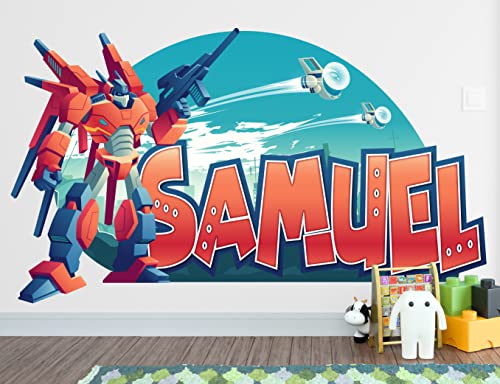 Vinilo Decorativo Robot para Habitación Infantil