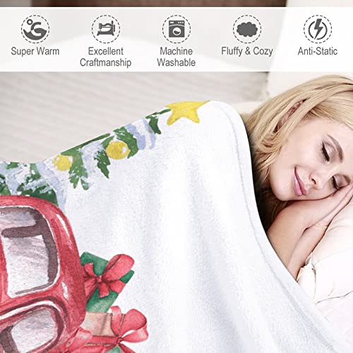 Couverture premier Noël en peluche solide et douce de qualité supérieure - 4