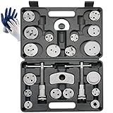 ATP 23pcs Heavy Duty Disc Brake Caliper Tool Set and Wind Back Kit for Brake Pad Replacement Fits Mo