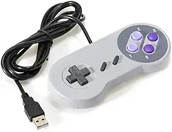 Controle Usb Snes Super Nintendo Para Pc Raspberry Mac Linux