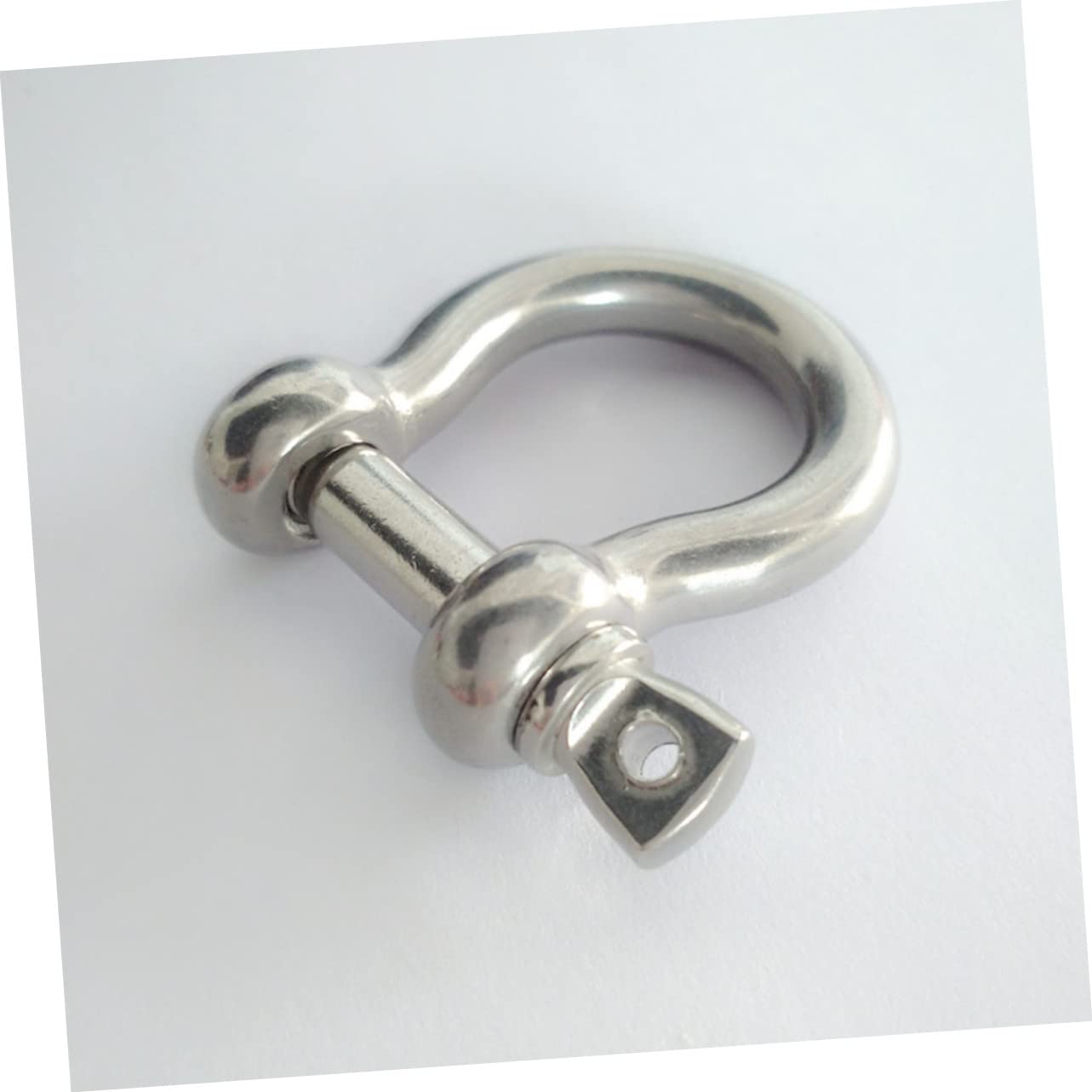 NAMOARLY Industrial Grade Lifting Shackles 2pcs Key Shackle M5 Screw Pin Corrosion Proof