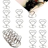 🖼 Décoration Parfaite : les porte numéros de table sont un excellent moyen d'afficher les noms de vos invités sur les tables. Une fente peut contenir des cartes de nom ou des cartes de numéro de table en place et se tenir de manière stable sur le bureau.