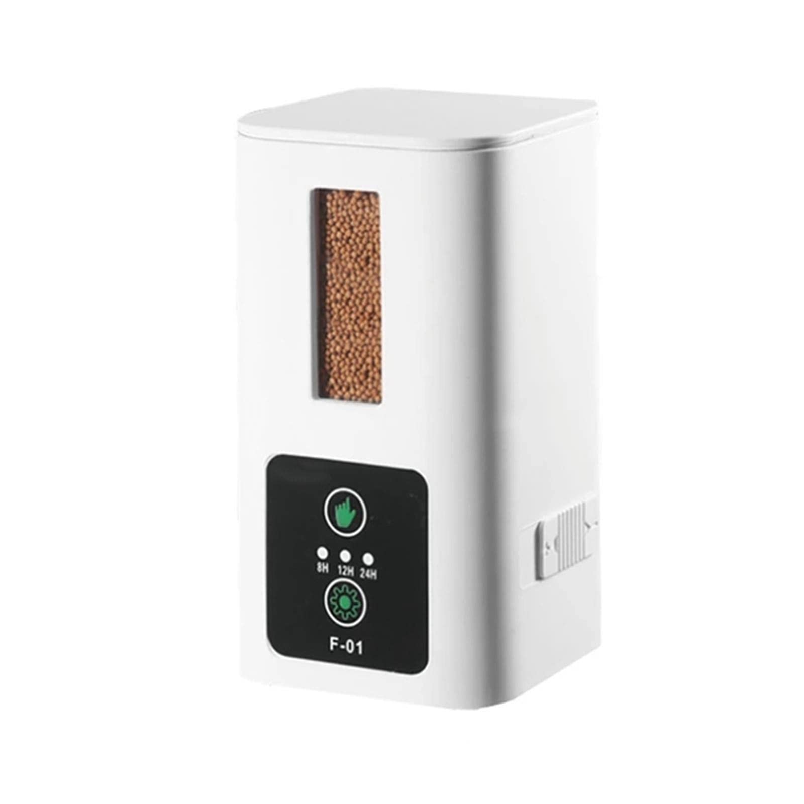 Distributeur Automatique de Nourriture pour Poissons, Aquarium et Bassin, avec Distributeur Détachable, Idéal pour Les Fêtes.