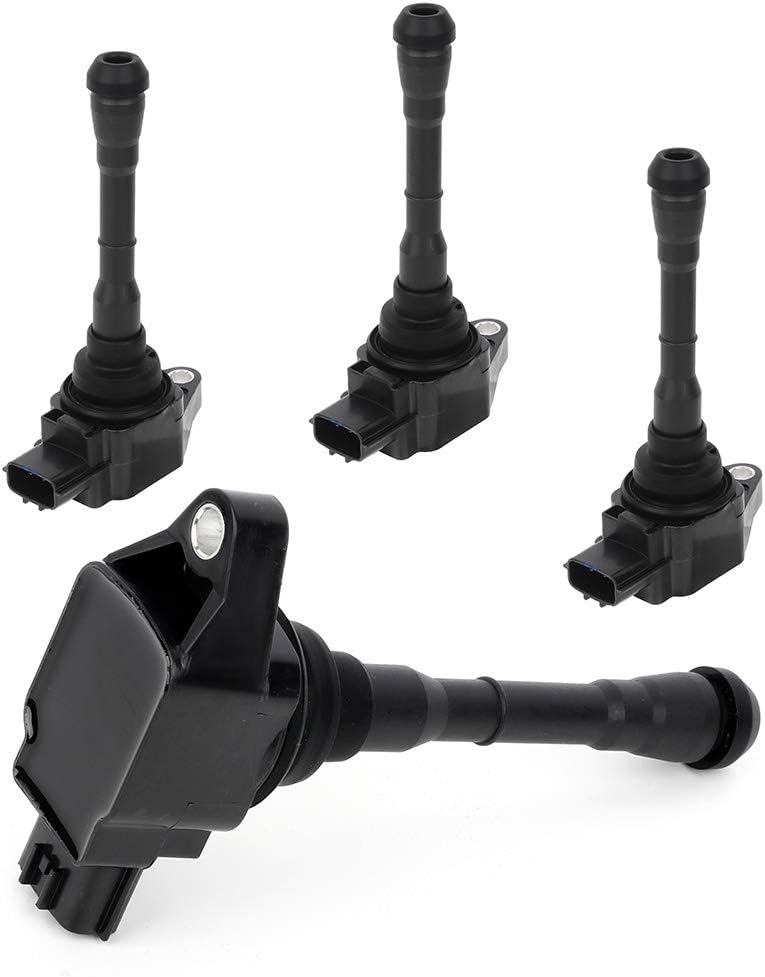C1807 UF-659 22448-1KC0A Ignition Coil Coils Pack Compatible for Nissan Sentra 1.6L 2017,for Nissan Rogue Sport 2.0L 2017,for Nissan Juke 1.6L 2011 2012 2013 2014 2015 2016 2017 set of 4