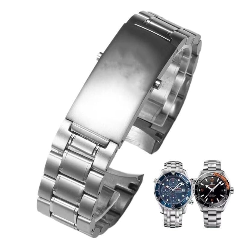 Bracelet acier Omega Seamaster 300 haute finition maillons Five 18mm