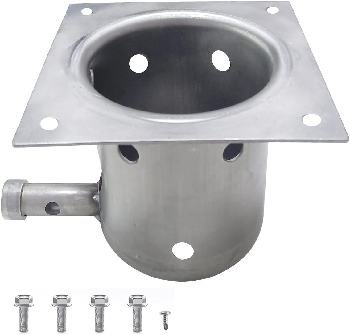 FCCUM Fire Burn Pot Replacement Parts for Traeger Pellet Grill,Compatible with Traeger Grill and Most Pit Boss Grills