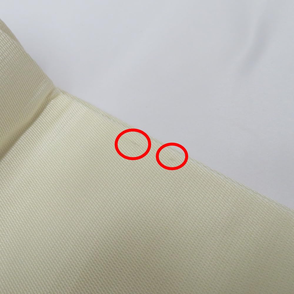 momo fleur名古屋帯　全通　総柄　薔薇柄　白色 　オフホワイト 名古屋帯 新品 仕立て上がり オリジナル 白地 グレー レース柄 洗える