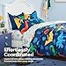 Joiedomi Kid Twin Comforter Set 5 Piece Dinosaur Bedding Set for Boys Girls Super Soft Microfiber Bed in a Bag with Comforter Sheets Pillowcase Sham