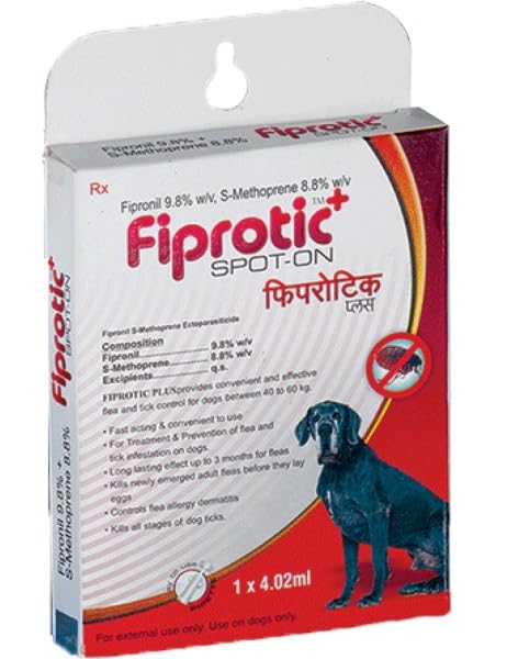 Fiprotic Spot-on 40 to 60 kg Dogs (4.02 ml) (B0CZ3W4M3M) Amazon Price History, Amazon Price Tracker