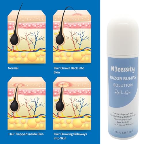 Razor Bumps Treatment for Women and Men, Ingrown Hair Treatment, After Shave Repair for Bikini Area, Face, Neck, Legs, and Underarm Area, After Shave for Women and Men, Ingrown Hair Serum - Image 5