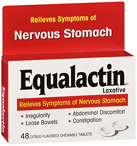 Equalactin Laxative Chewable 48 Tablets