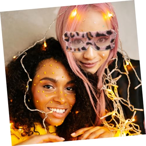 VALICLUD Cute Furry Cat Eye Sunglasses for Adults Funky Birthday Party Prop Lightweight Decoration Unique Fun Glasses for Women for Festivals Street Photos2