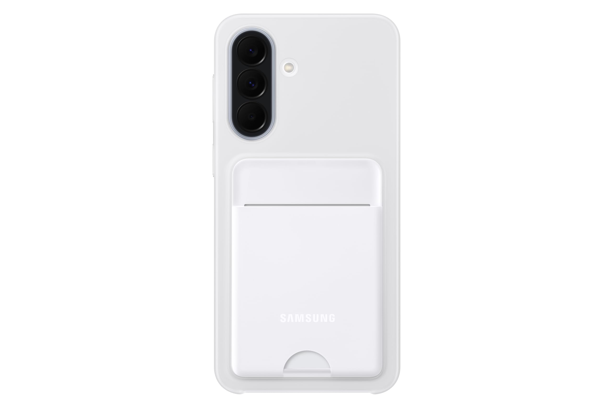 Samsung Card Slot Case EF-OA376 für das Galaxy A37 5G, Smartphone-Cover, Handyhülle, Kartenfach, Kreditkartenetui, Visitenkartenetui, Light Gray