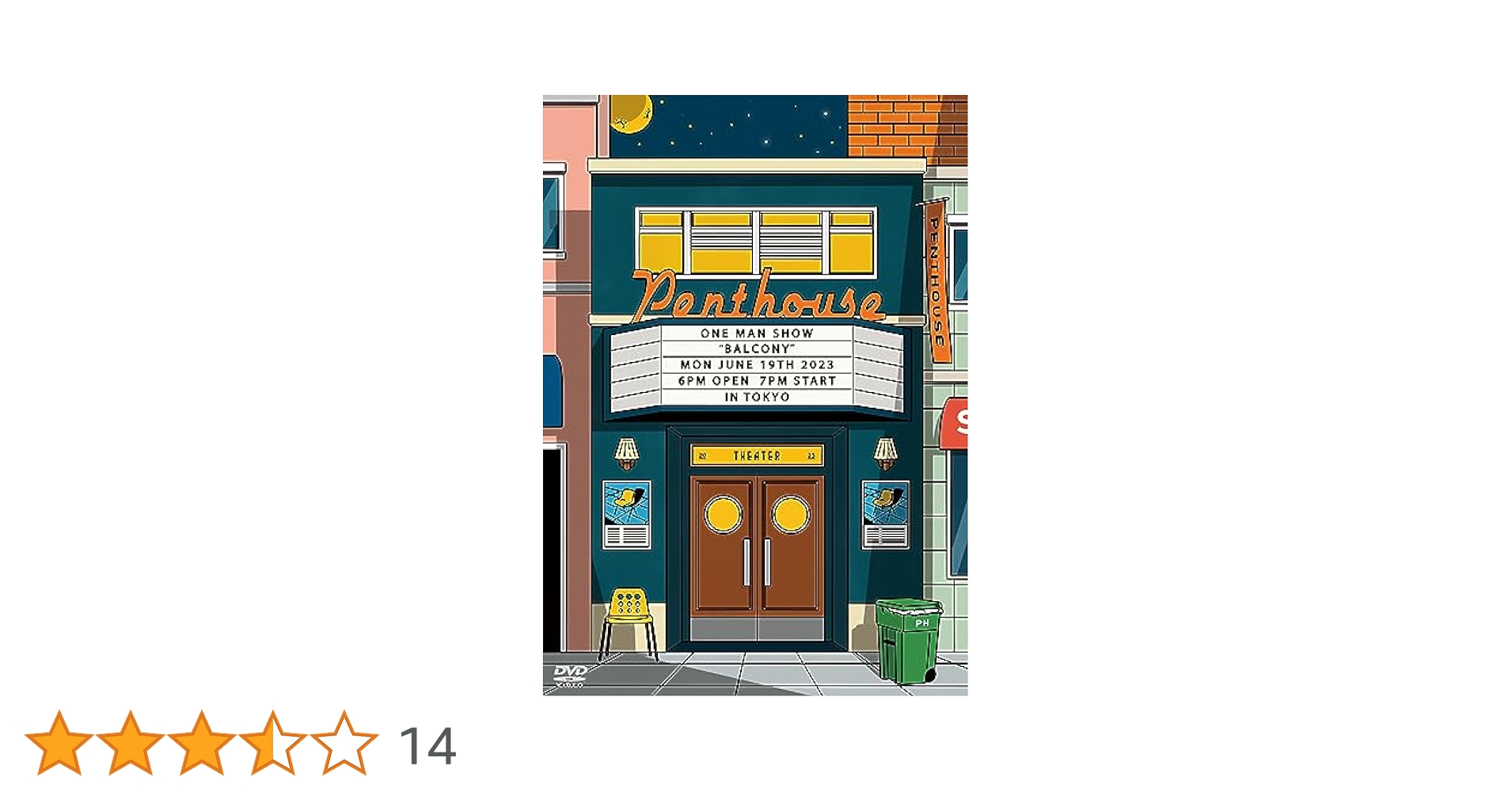 Balcony [初回限定盤] [CD + DVD] Ｐｅｎｔｈｏｕｓｅ Penthouse LIVE Blu-ray&DVD 『Penthouse ONE MAN LIVE TOUR