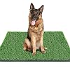 Fortune-star 80 x 100 cm Kunstrasen Hundegrasmatte und Grasfußmatte Indoor Outdoor Teppich Kunstrasen Rasen für Hunde Töpfchentraining Pad Bereich Terrasse Rasen Dekoration