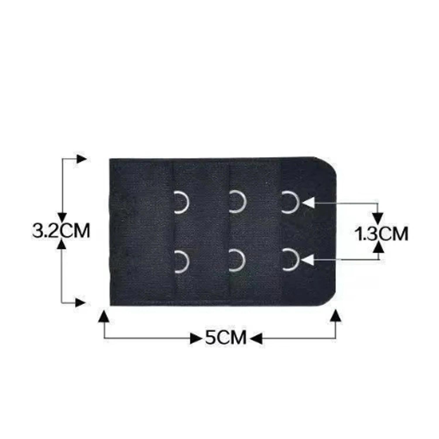 20 Unidades Alargadores de Sostén Mujer - Tirantes Extensibles para Ropa Interior - Adaptador de Talla Ajustable - Compatible con Sostenes Normales y Sin Tirantes - Mejor Ajuste