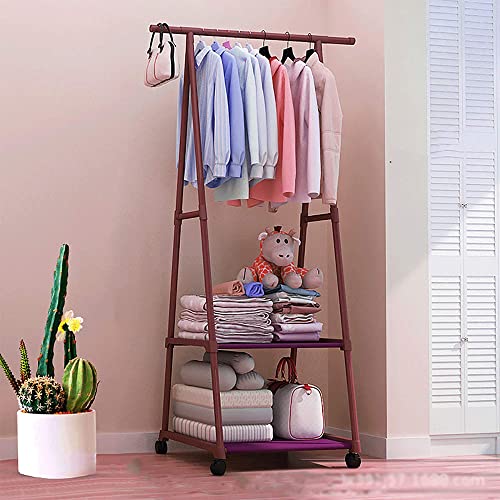 Image of COROID Digital Printed Multipurpose 6 Shelve Wardrobe,Foldable,Collapsible Fabric Wardrobe Organizer for Clothes Drawers Portable Wardrobe Clothing Space Saving Wardrobe (3-Layer, Coffee)