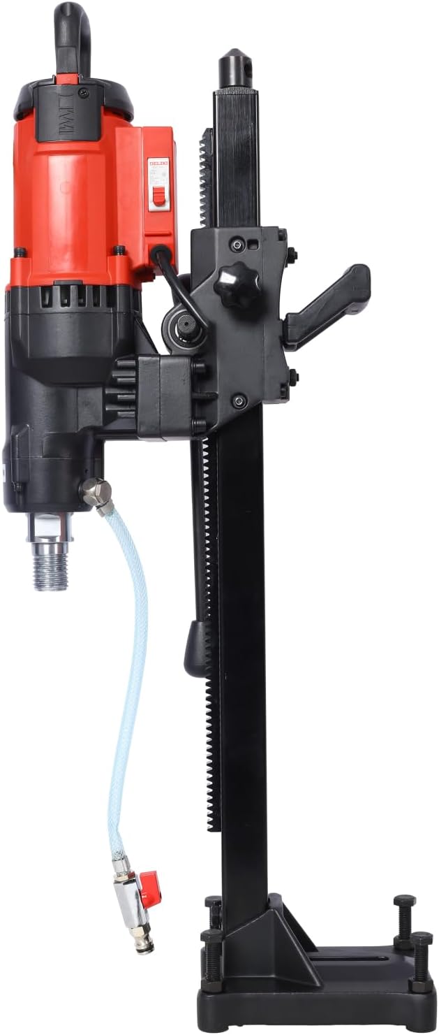 Diamond Core Drilling Machine - 9in Wet&Dry Concrete Core Drill Rig with Stand