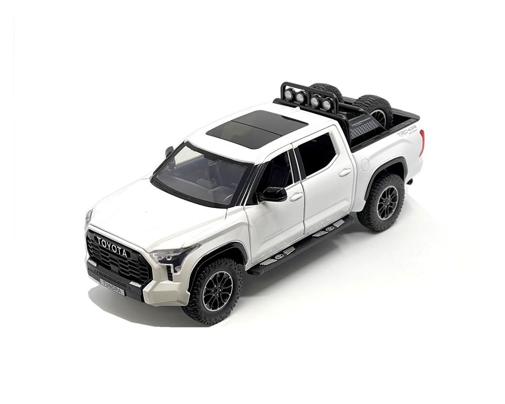 Amazon.com: 2023 Tundra TRD 4x4 Pickup Truck White Metallic with