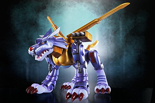 Bandai Tamashii Nations S.h. Figuarts Metal Garurumon "Digimon" Action Figure #TOP1