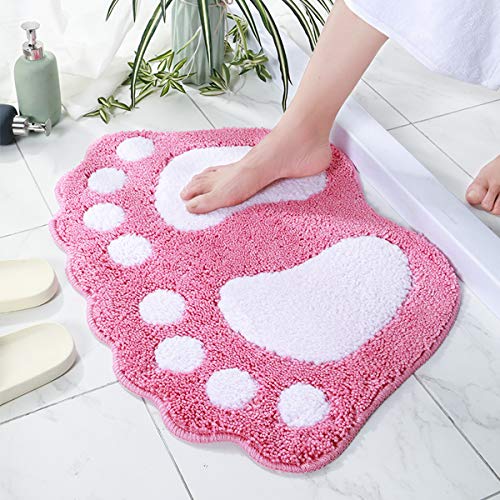 Guireele Bathroom Rugs Mats Water Absorbent Non-Slip Mat...