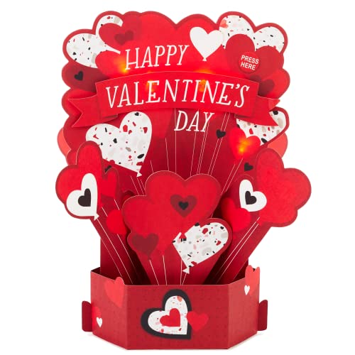 Hallmark Musical Valentines Day Card  Love You Neon Sign, Plays What I Like About You - View #6