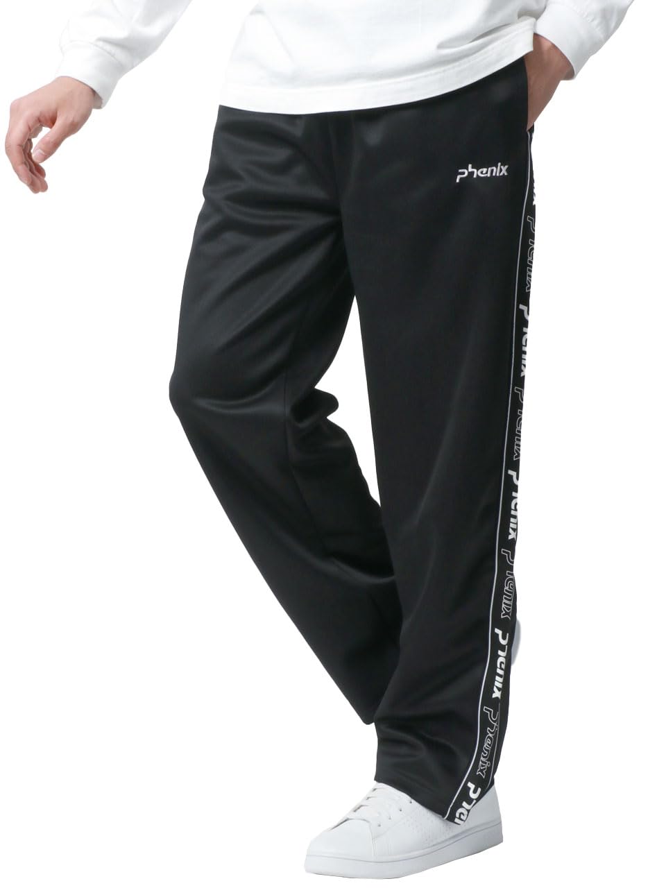 Amazon | [フェニックス] ジャージ メンズ 下 トレーニング 刺繍