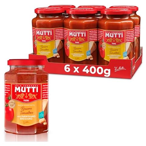 Mutti Pasta Sauce Rossoro Tomato Cover