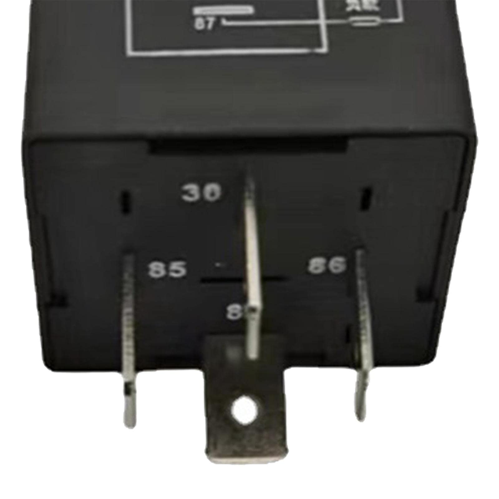 Colcolo Relais temporisé 12V Interrupteur de relais de remplacement professionnel durable Relais à usage automobile Portable 4 broches pour bateaux Camion, 60 secondes