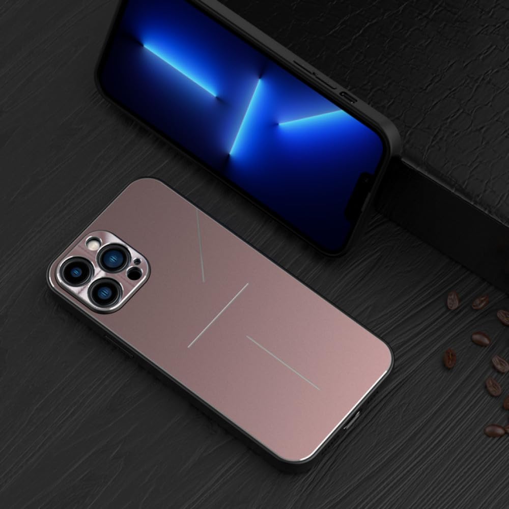 Couverture arrière aluminium iPhone 12 mini avec étui silicone - 8