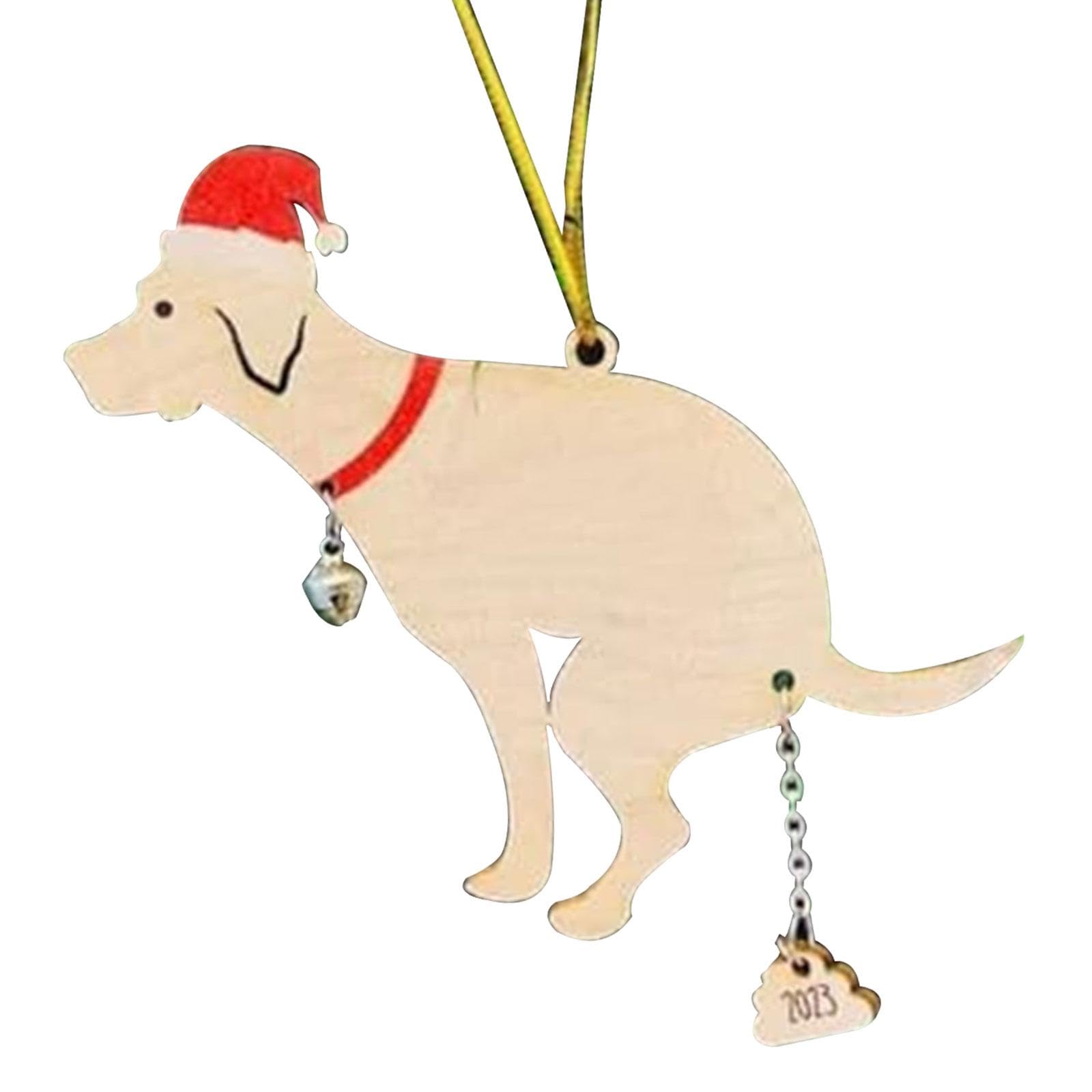 Amazon | GUOOL 犬のうんちオーナメント クリスマスツリー 犬の 