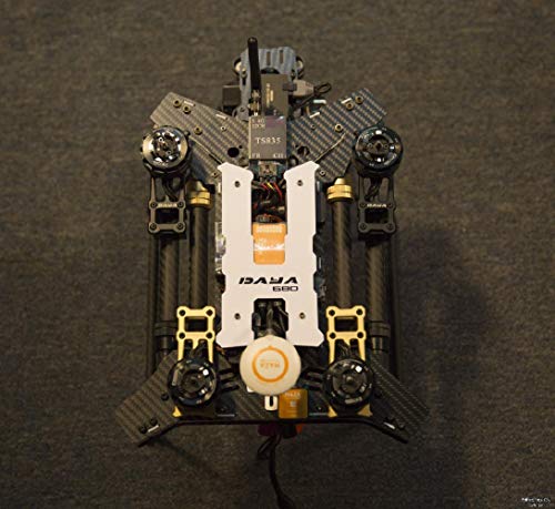 Daya 680 680 daya-680 Folding 4-Axis Carbon Fiber UAV H4 Quadcopter Frame w/Landing Gear for FPV RC Multicopter Drone Frame Kit