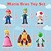 Mario Figures 6 Pack Mario Bros Toys Set Eco-Friendly PVC Mario Action Figures Gift for Kids Ages 3+, Movie Fans, Collector (4-6 Inch)