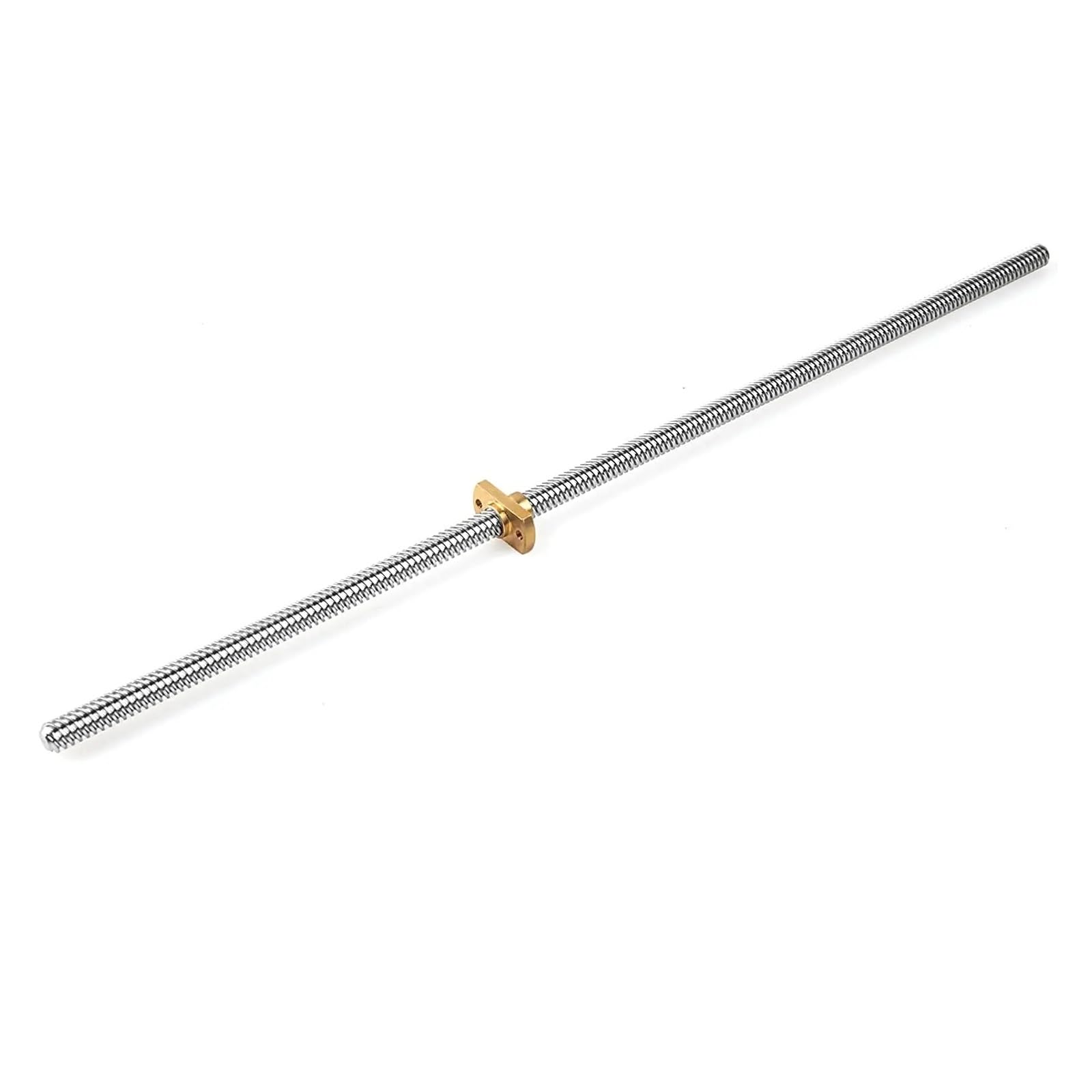 Metal Ball Screw nut 3T Lead Screw Rod with Brass Nut Z-axis Upgrade Kit T8*8-L365mm