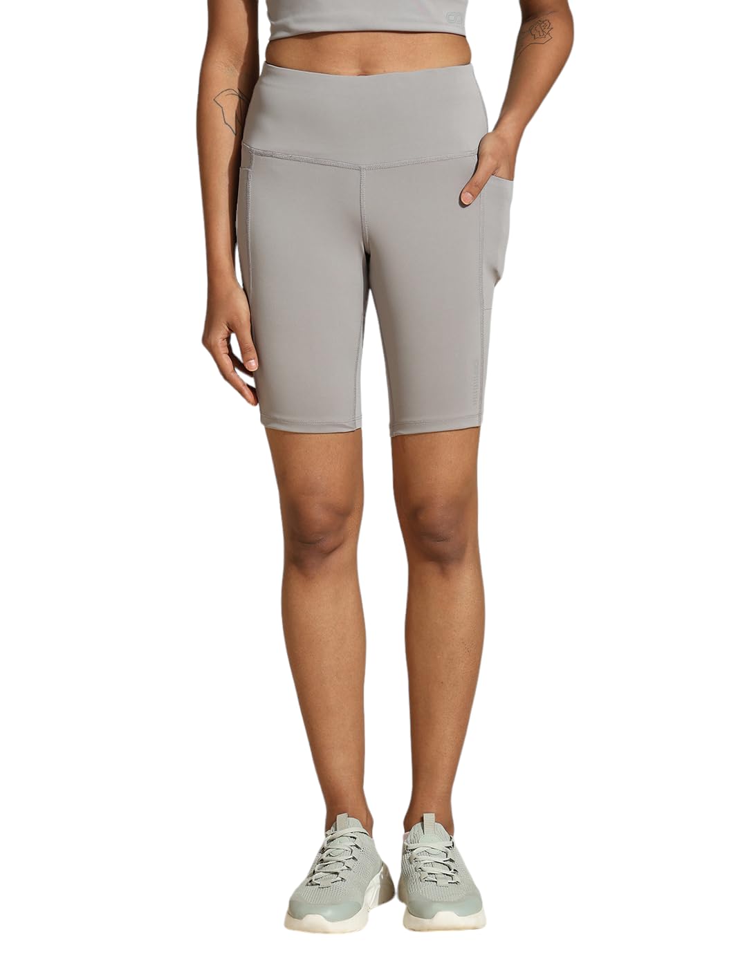 Aura Cycling Shorts Cloud Grey