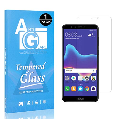 Preisvergleich Produktbild Huawei Y9 2018 Displayschutzfolie, SONWO HD Displayschutzfolie Panzerglas Schutzfolie für Huawei Y9 2018 Gehärtetes Glas Schutzfolie, 1 Stück