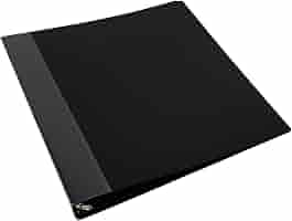 Amazon.co.jp: A4ワイド 30穴 ファイル ブラック (A4変形ワイド