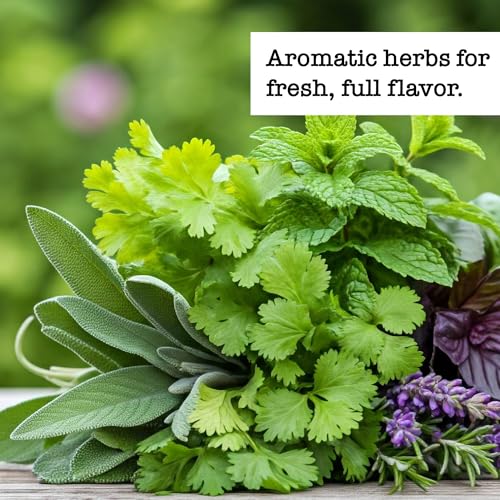 Image of Ferry-Morse Herb Seeds Variety Pack - Aromatherapy - Rosemary Seeds, Cilantro Seeds, Mint Seeds, Basil Seeds - 7 Pack - Organic GMO Free